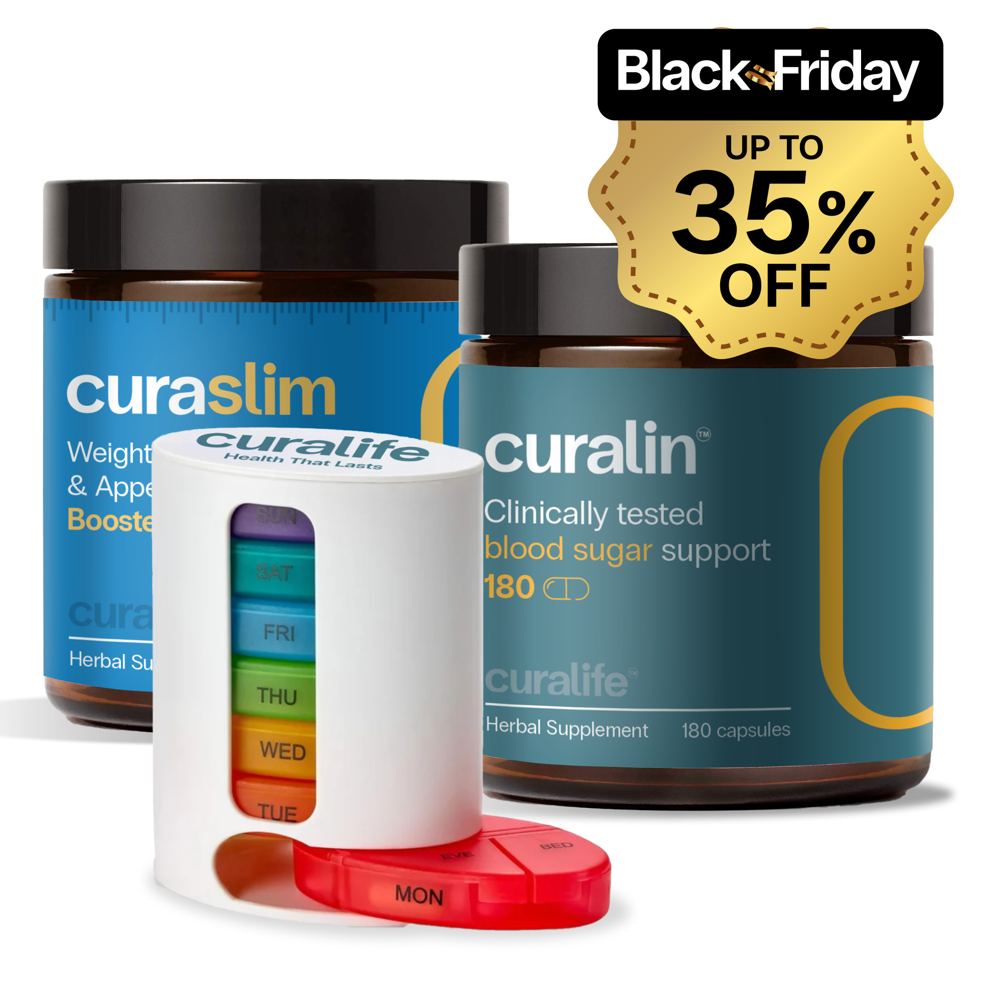 Curalin & Curaslim (Black Friday)